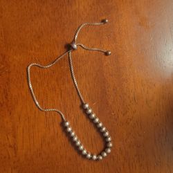 Sterling Silver Adjustable Bracelet 