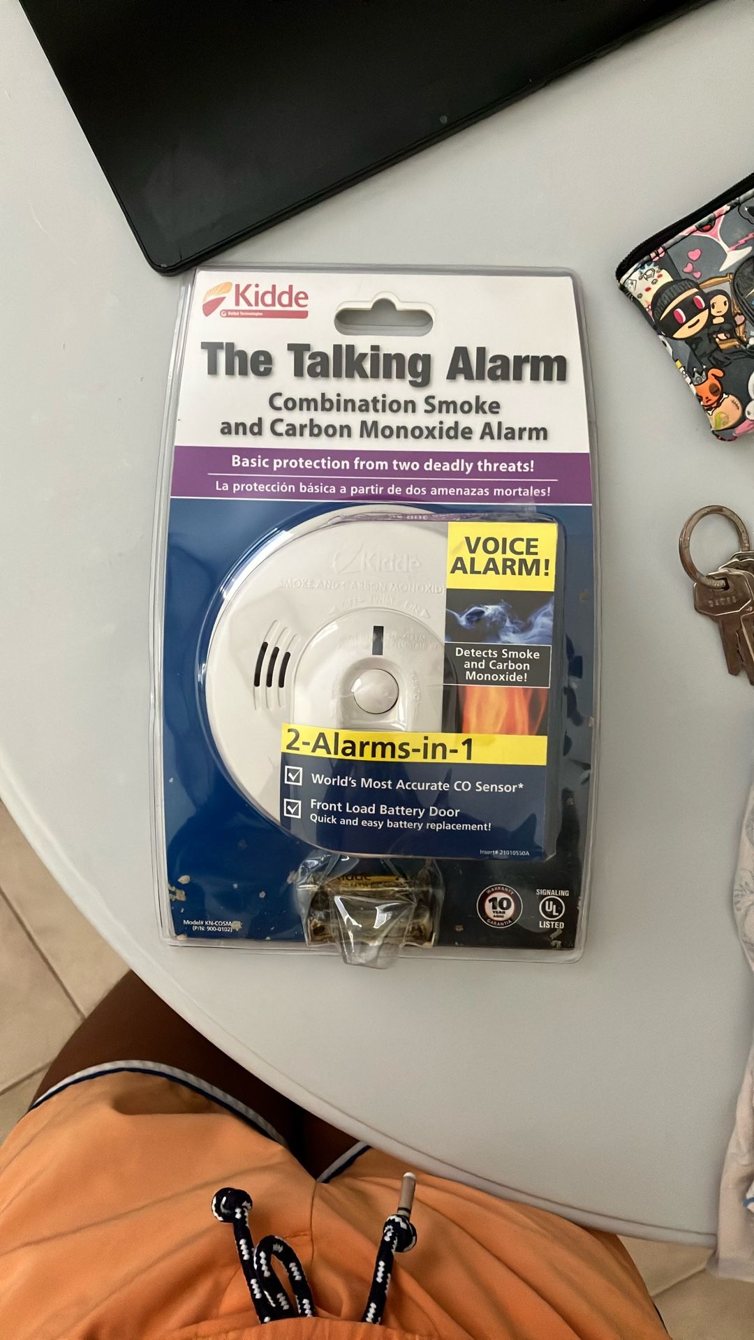 The Talking Alarm One Detector
