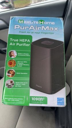 MaxLite Home PurAirMax True HEPA Air Purifier