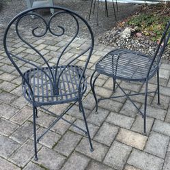Iron Chairs