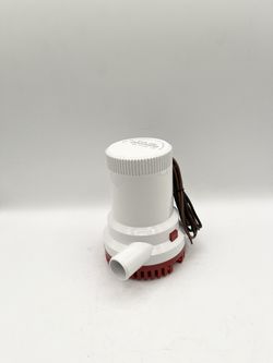 12V 2000 GHP Bilge Pump For Boat, 1.1/8" outlet