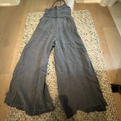 Grey/blue Jumpsuit 
