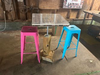 Bar and stools