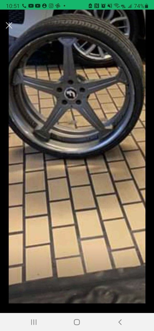 24 Inch Forgiato Rims