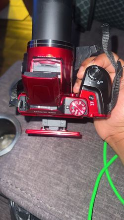 (No ratings yet) Nikon COOLPIX B500 Digital Camera (Red) 26508