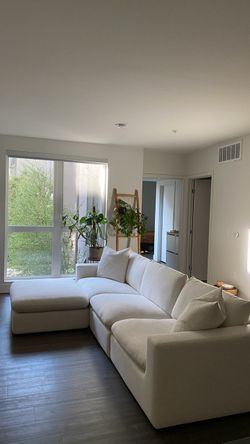 Castlery Dawson Extended Sofa with Ottoman