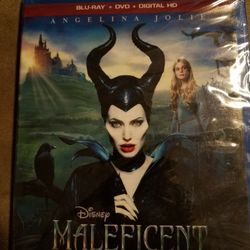 Maleficent Blu Ray New