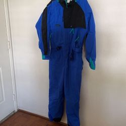 Vintage 90s Columbia insulated zip-front ski snow suit jumpsuit