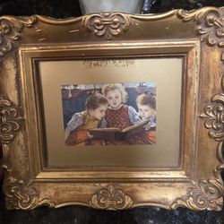 VINTAGE FRAMED ART PRINT - THE FAIRY TALE