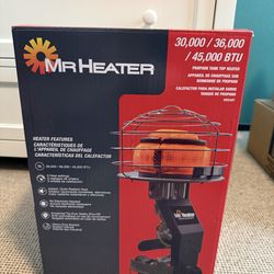 Mr Heater propane tank top heater