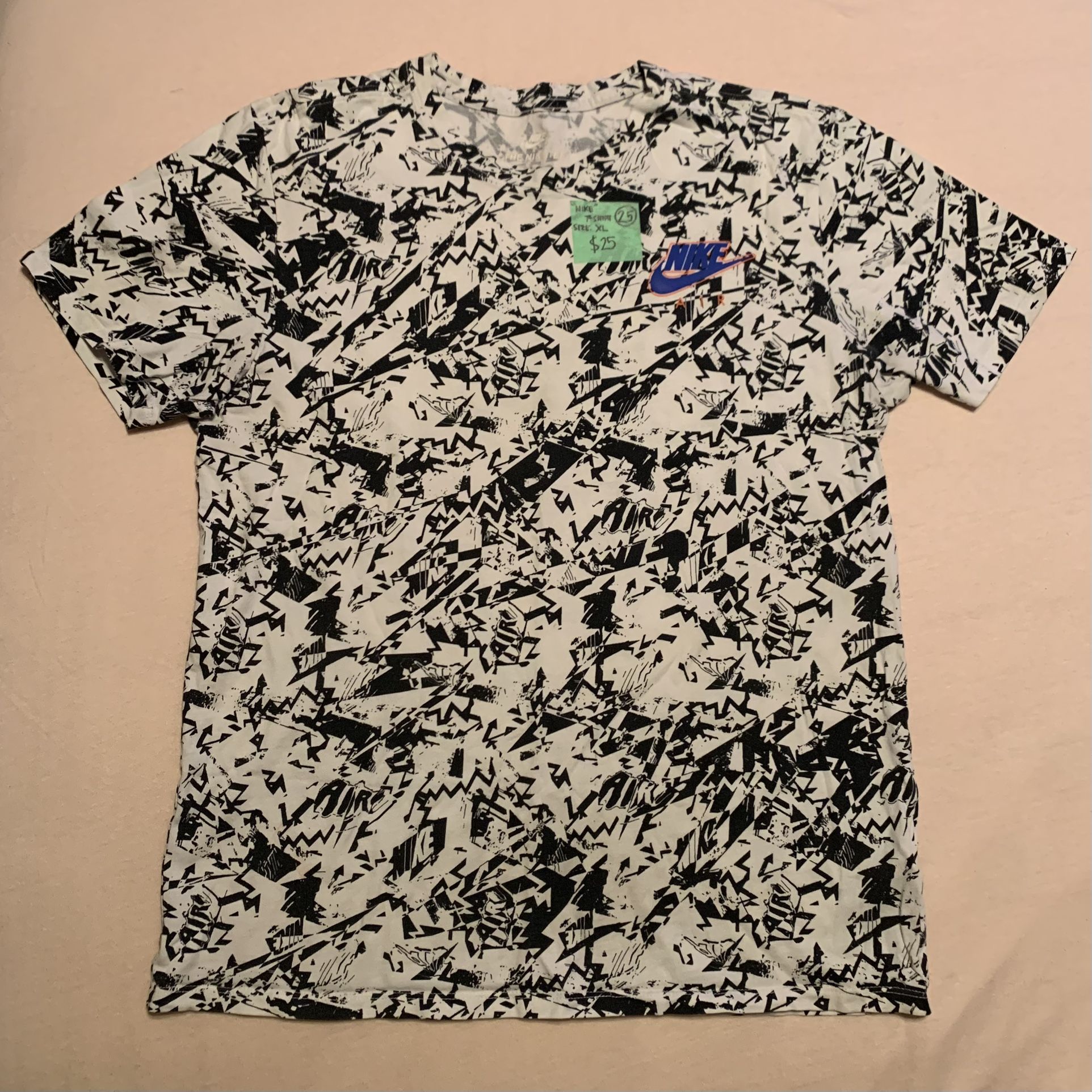 Pre Owned Nike Graphic Design T-Shirt for Men