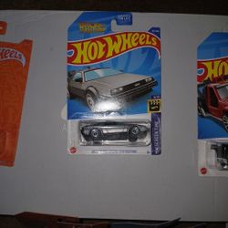 Back To The Future Time Machine Hot Wheel