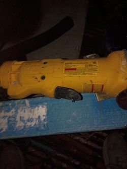 DeWalt 4-in grinder