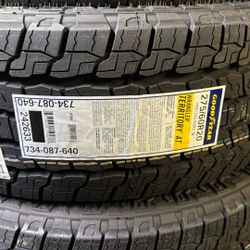 275/60/20 Goodyear Wrangler Territory All Terrain 