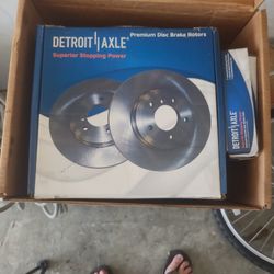 5 Lug Chevy Disc Brake Rotors And New Brakes