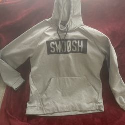 Extra large gray Nike hoodie