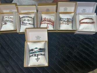 2025 holiday gem society stacks bracelets