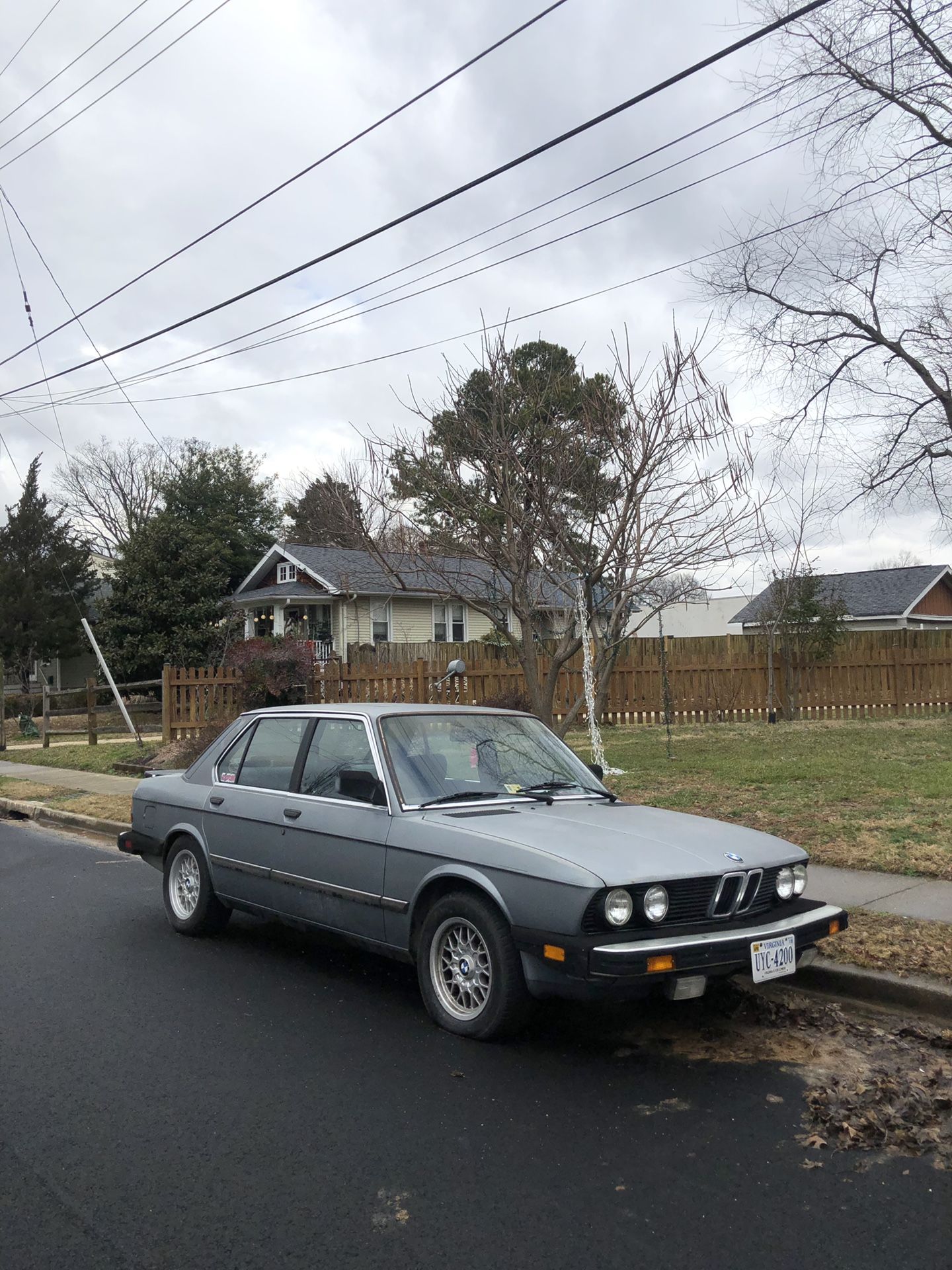 1986 BMW 5 Series