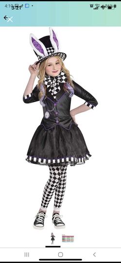 Mad Hatter Costume Girls