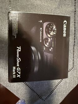 Canon powershot G7 mark lll