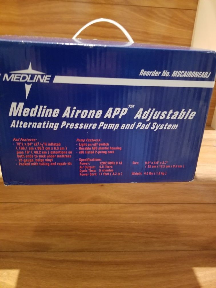Medline Airone APP Adjustable Alternating Pressure Pump and Pad System