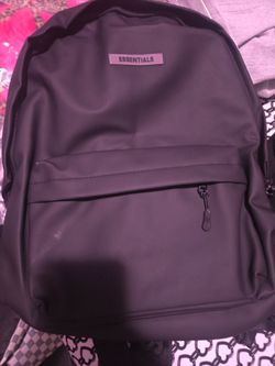 Fear of God Essentials Black Backpack