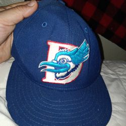 Vintage NEW ERA Dunedin Blue Jays MiLB Minor League Baseball Fitted Hat 6 3/8