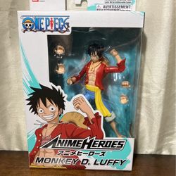 Monkey D Luffy Anime Heroes Bandai 