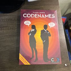 Code Names Board Game 