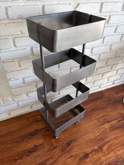 World Market Metal rolling cart