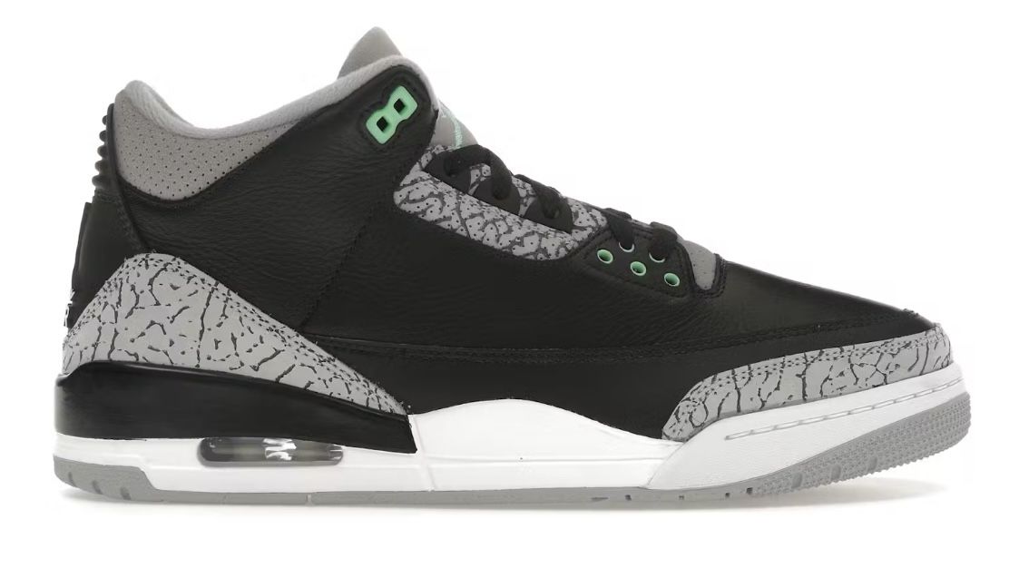 Nike Air Jordan 3 Green Glow Size 11