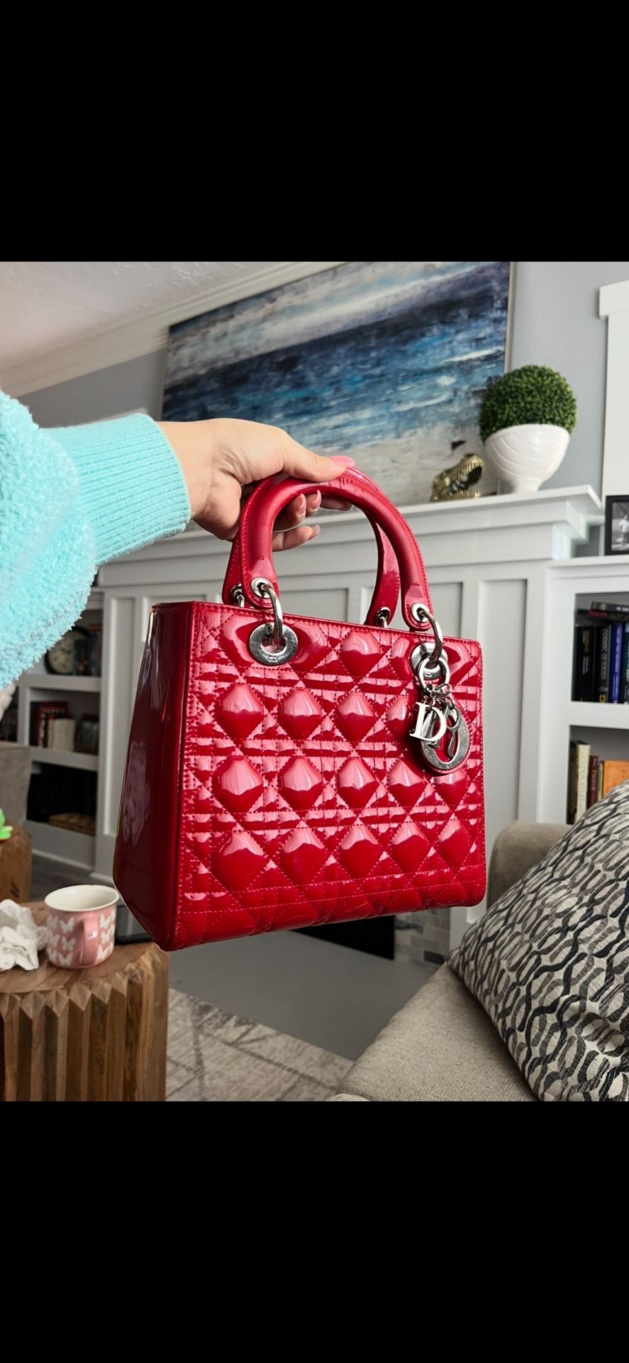 Lady Dior Medium Purse (Real)