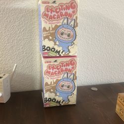 Open Box labubu X2