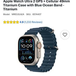 Apple Watch Ultra 2 New