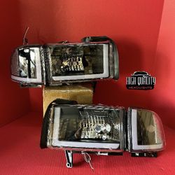Dodge Ram 1994. 2002 Headlights.