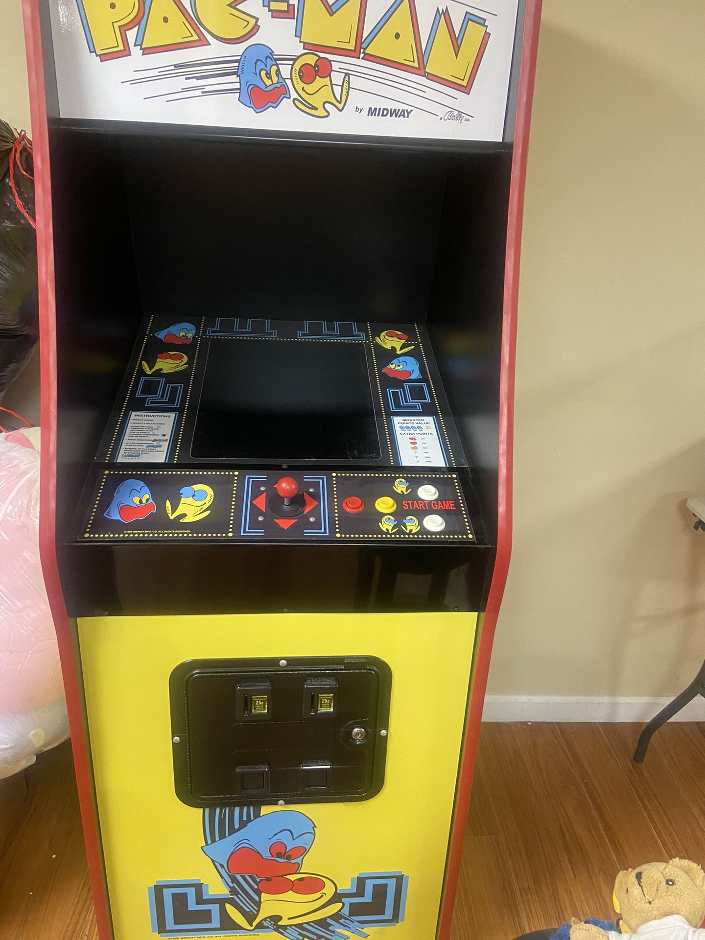 Pac-Man Upright Arcade 60 Games