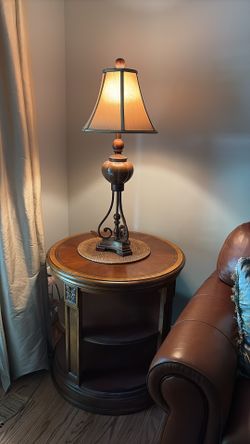 Tall table lamp