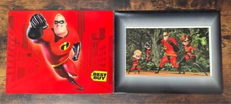 The Incredibles Poster Lithograph Best Buy Exclusive 2004 11”x14” Just $5 xox