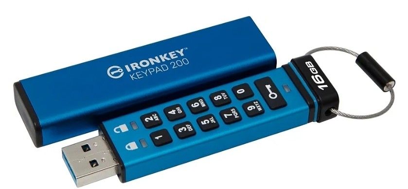 Kingston Ironkey Keypad 200 16GB Encrypted USB
