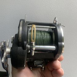 Halibut Rod And Two Reels