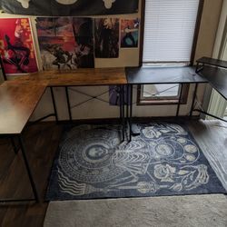 Two L Shape Desks