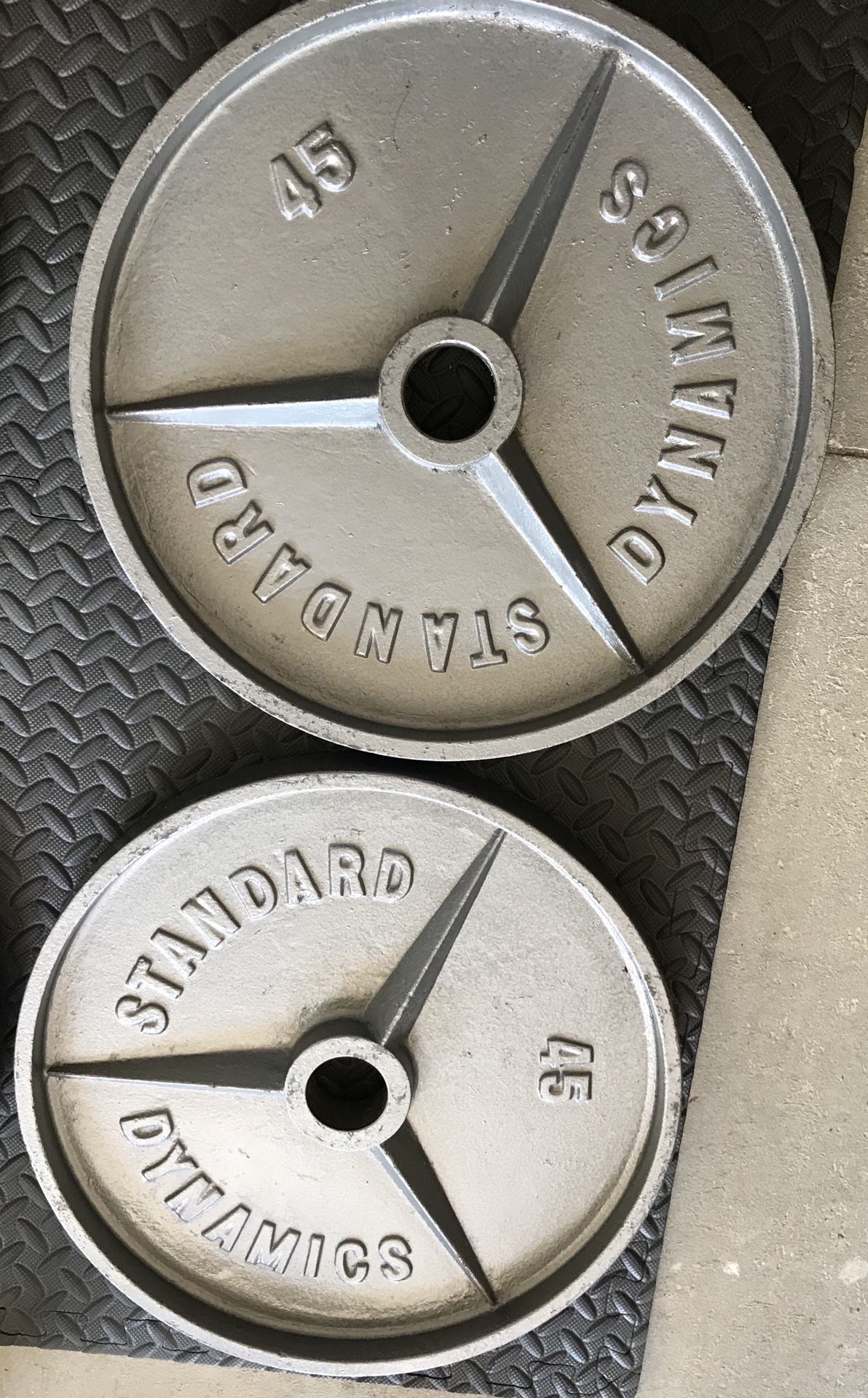 Standard Dynamics 45lb Deep Dish Olympic Weight Plates
