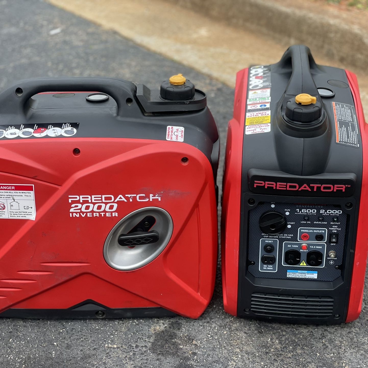 Predator 2000 VS 1400 Spec Feature Comparison, 55 OFF