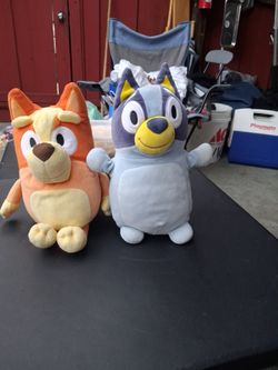 Bluey and Bingo Plush Stuffed Animals Set