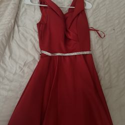 Red dress