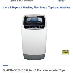 BLACK+DECKER Portable Washer