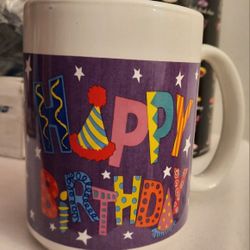 Happy Birthday 16 Oz Coffee Mug NEW
