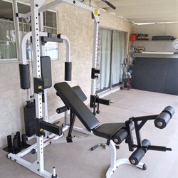 Half Rack . Squat . Bench 