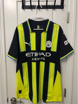 Authentic Manchester City 24/25 away jersey (player version)