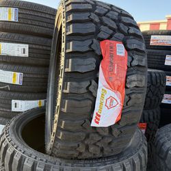 🚘🚔vendo set de llantas Lt 33x12.50 24 Mileking tires M/T